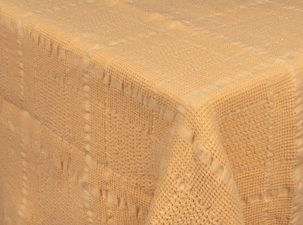 4644 Плед 220*240 цв. желтый рис