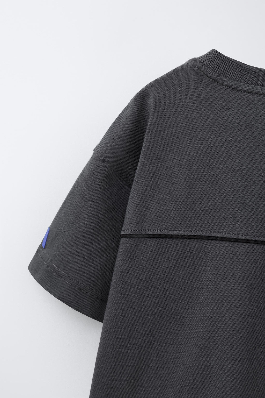 CAMISETA SPORTY LOGO / Gris antracita - Zara фото 7