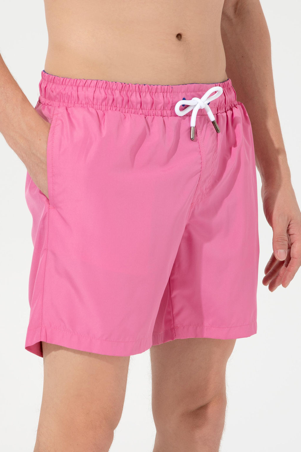 Пляжные шорты U.S. Polo Assn розовые