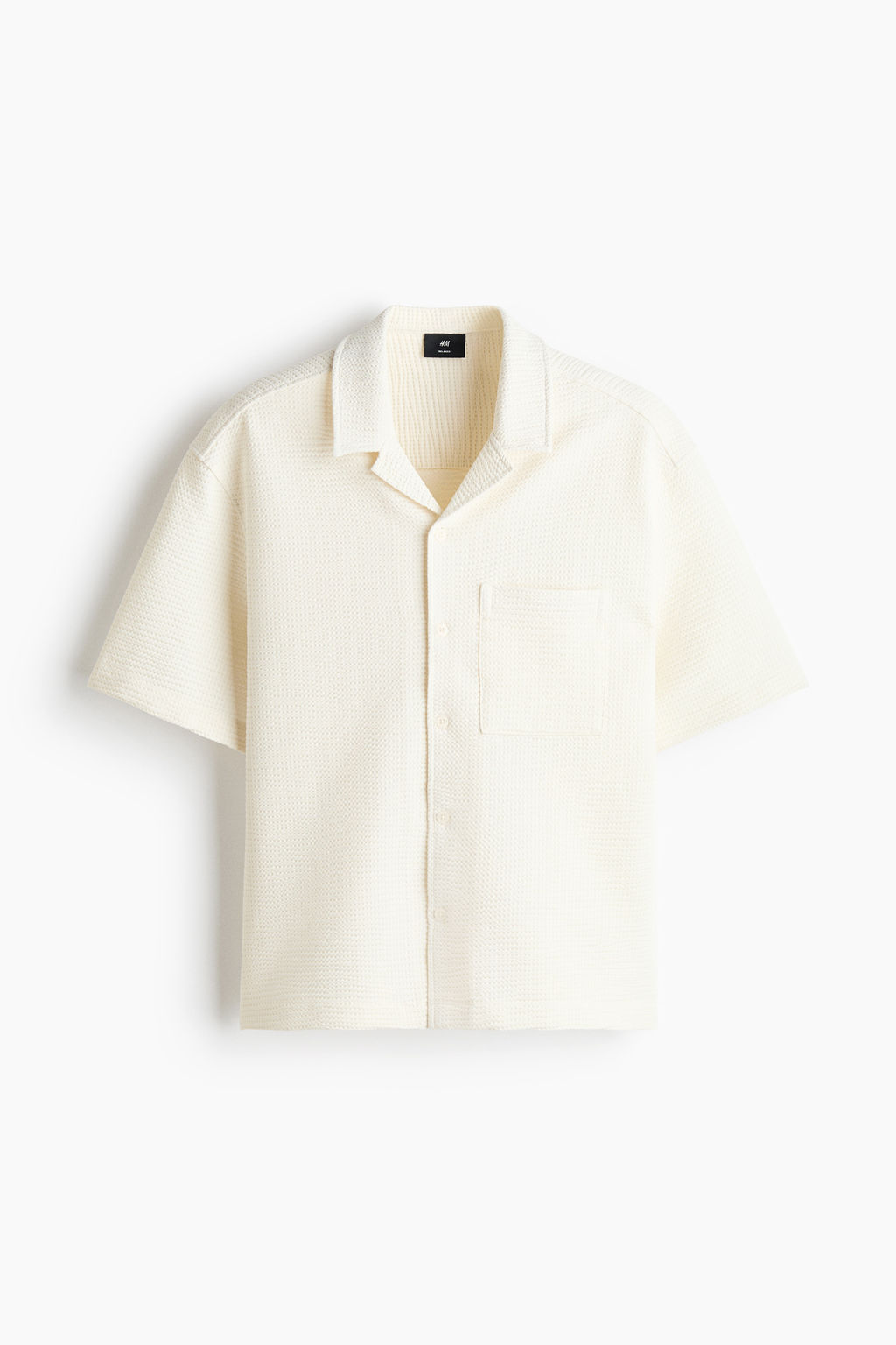 Camisa resort gofrada Relaxed Fit - H&m фото 3
