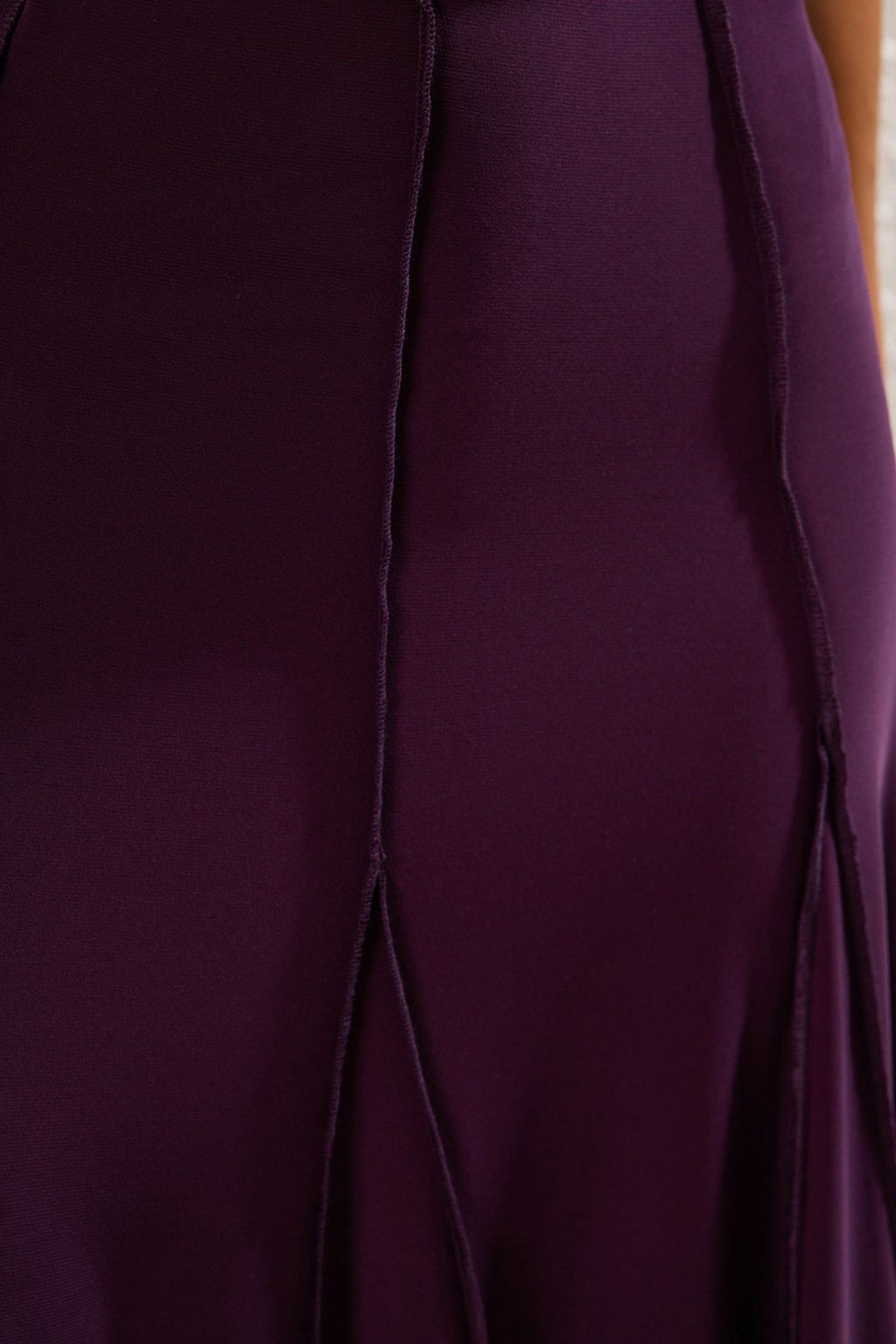 TRENDYOLMILLA Siyah Dikis Detayl? Godeli Esnek Maxi Orme Etek TWOAW25ET00156 фото 4