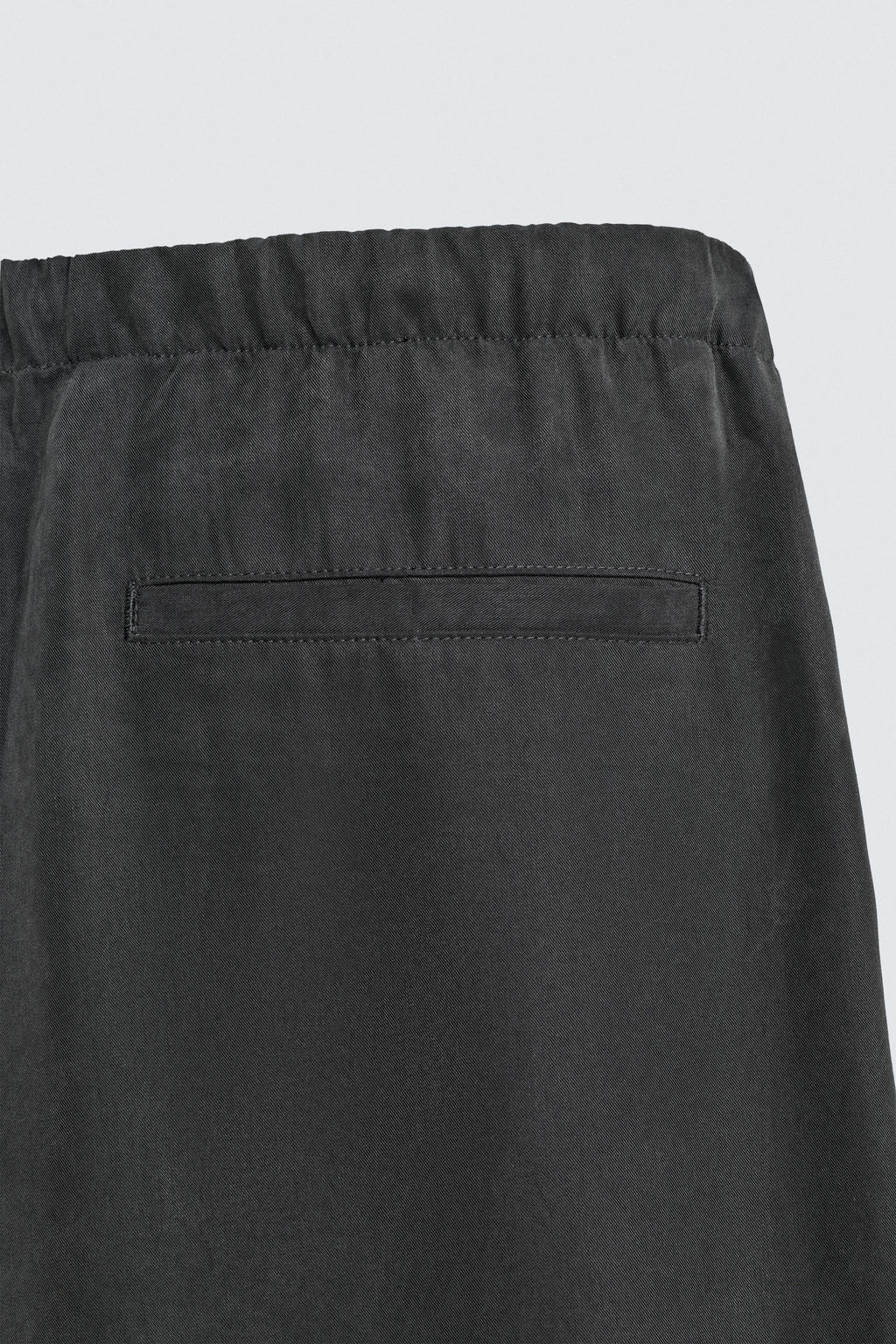 PANTAL?N FLUIDO RELAXED FIT / Gris oscuro