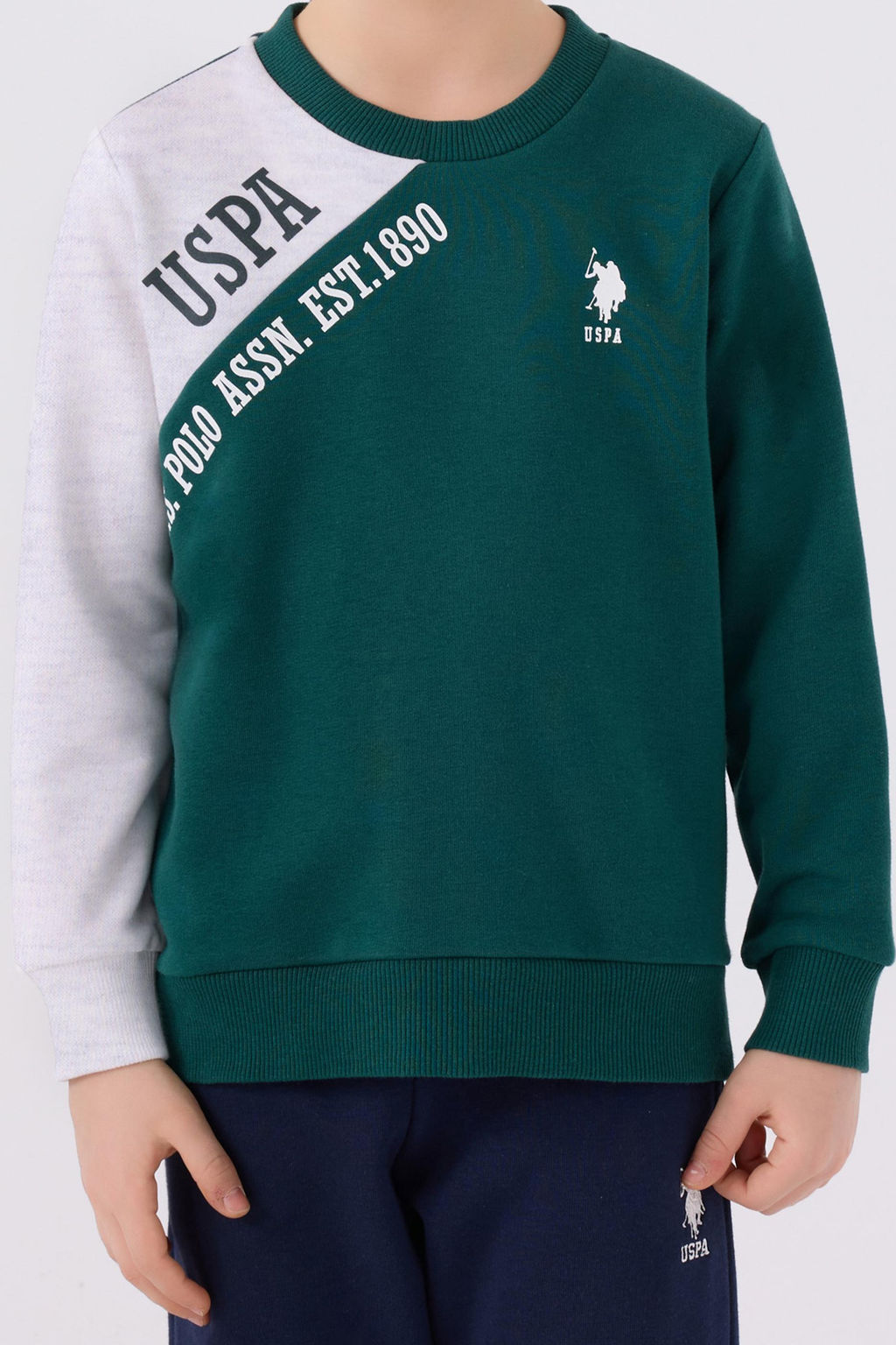 Темно-зеленый пижамный комплект для мальчика Неожиданная скидка в корзине - U.s. polo assn фото 5