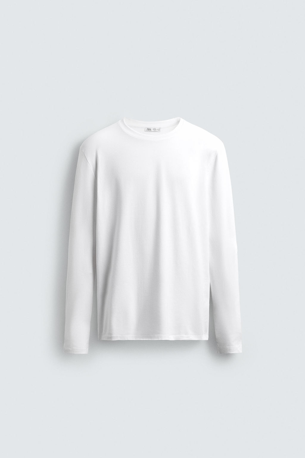 BASIC SLIM FIT T-SHIRT - Zara фото 13