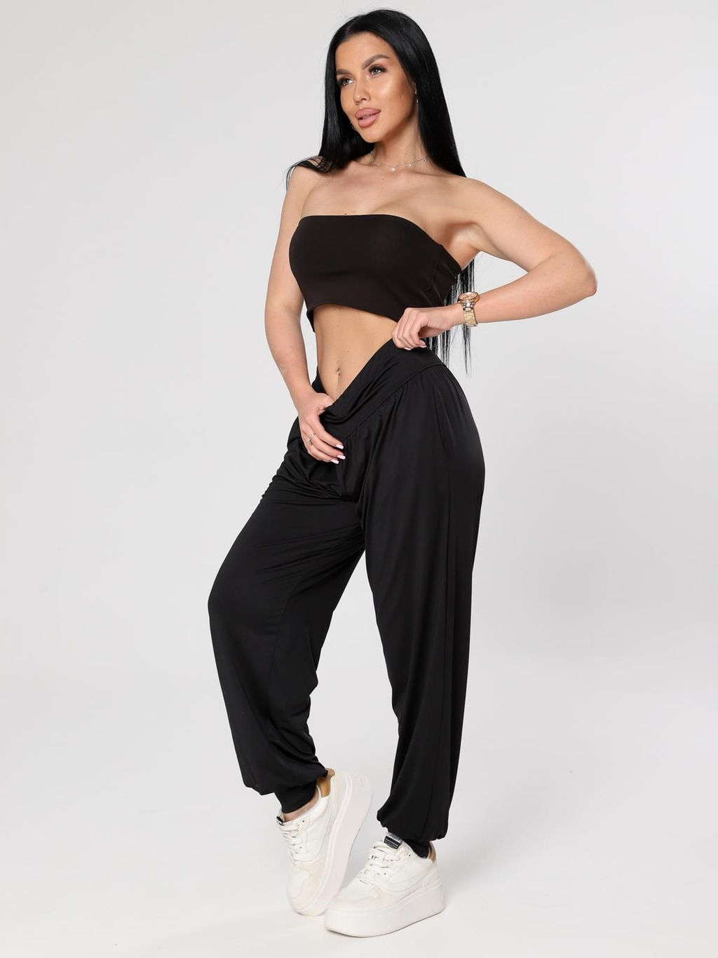 IV-CAPRIZ Лердес - брюки из ткани масло  фото 18