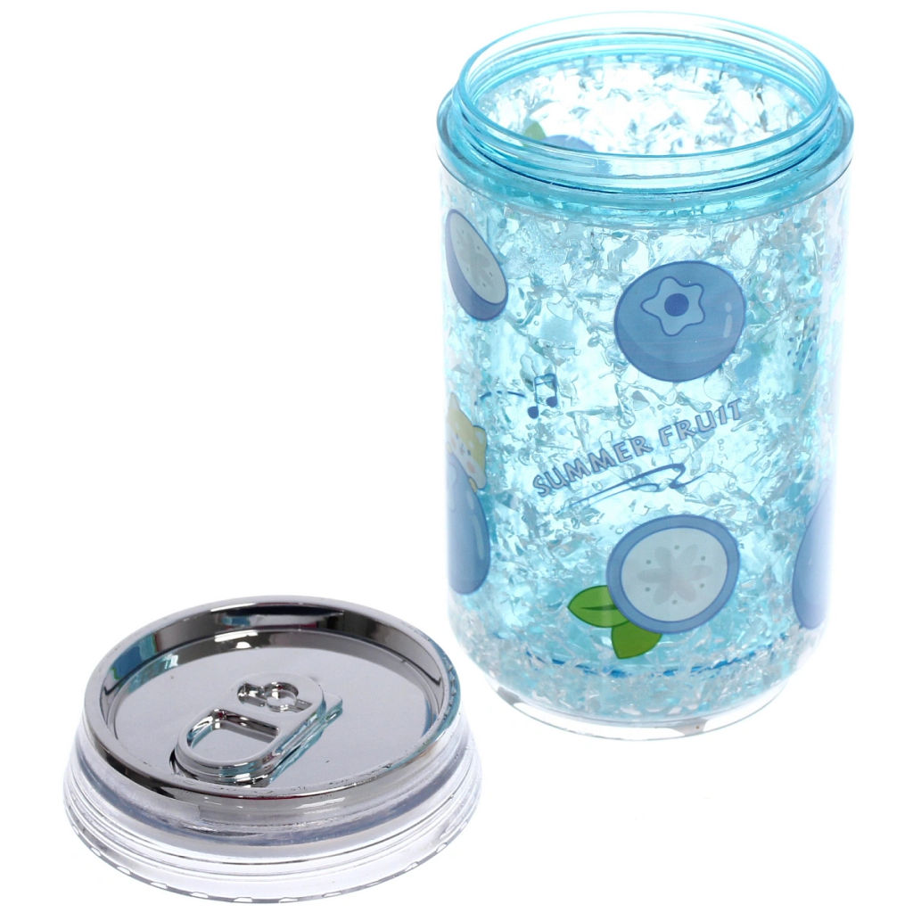 Бутылка питьевая пластиковая 240мл "Фруктовый фреш", микс цветов