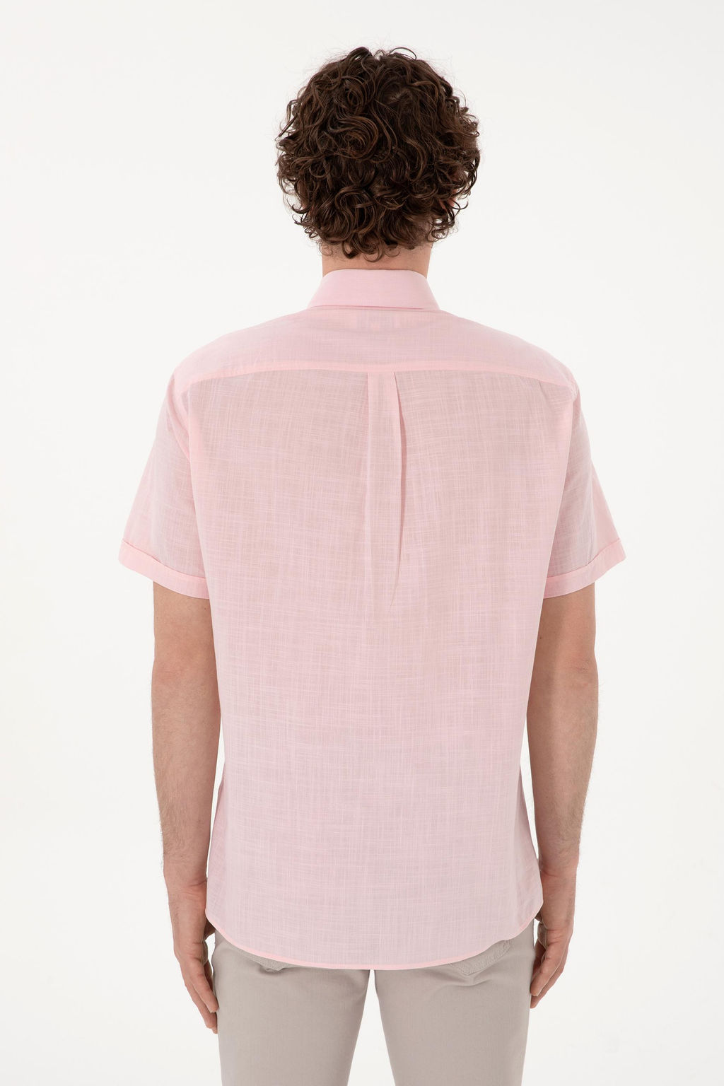Erkek A__k Pembe K_sa Kollu G_mlek Sepette S_rpriz _ndirim - U.s. polo assn фото 6