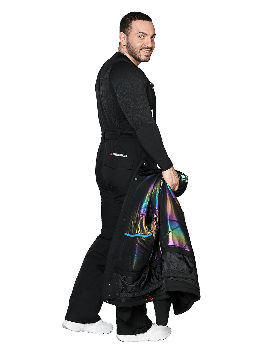 Костюм A-89103 Светло-серый - Snow headquarter фото 58