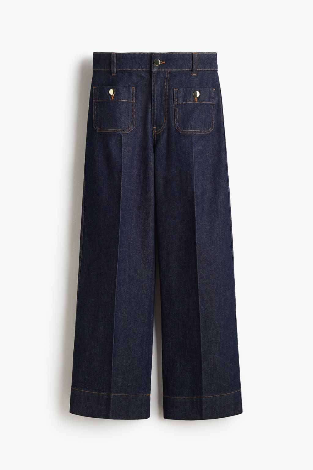 Wide High Ankle Jeans - H&m фото 4