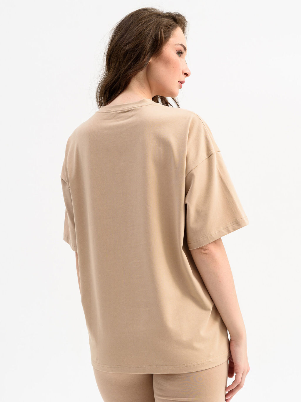 94% хлопок Футболка женская Оверсайз.Шик - Оптима фото 4