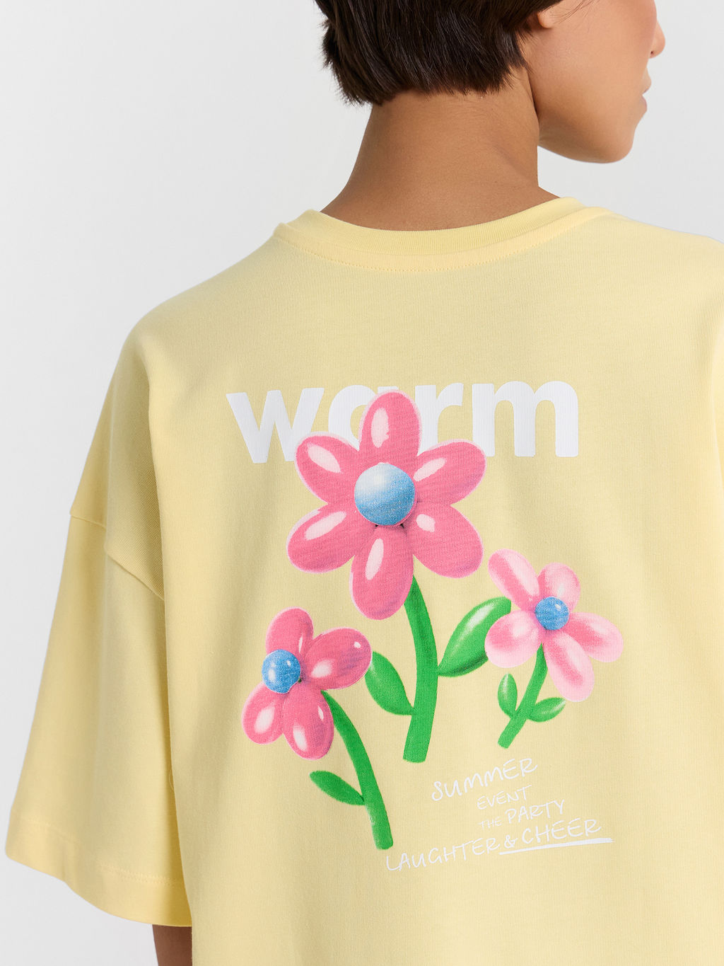 Футболка женская Mark Formelle желтая с принтом  фото 5