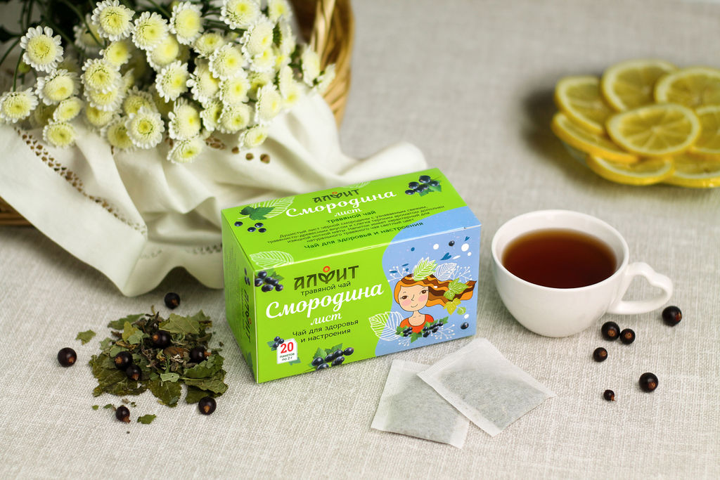 Травяной чай "Смородина" Алфит 7421