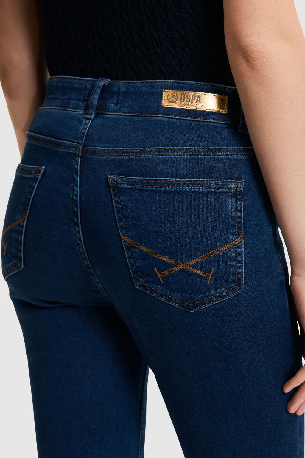 Kad_n Koyu Mavi Jean Pantolon - U.s. polo assn фото 6