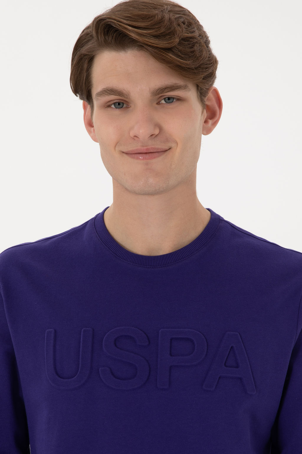 Erkek Mor Basic Sweatshirt - U.s. polo assn фото 9