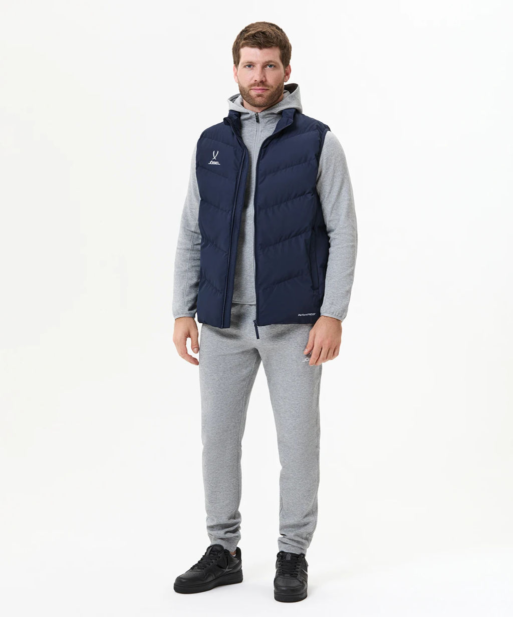 Жилет утепленный JOGEL ESSENTIAL PerFormPROOF Padded Vest, темно-синий  фото 10
