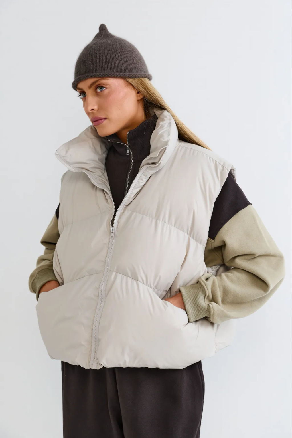 Жилет Light Grey - Erist store фото 3