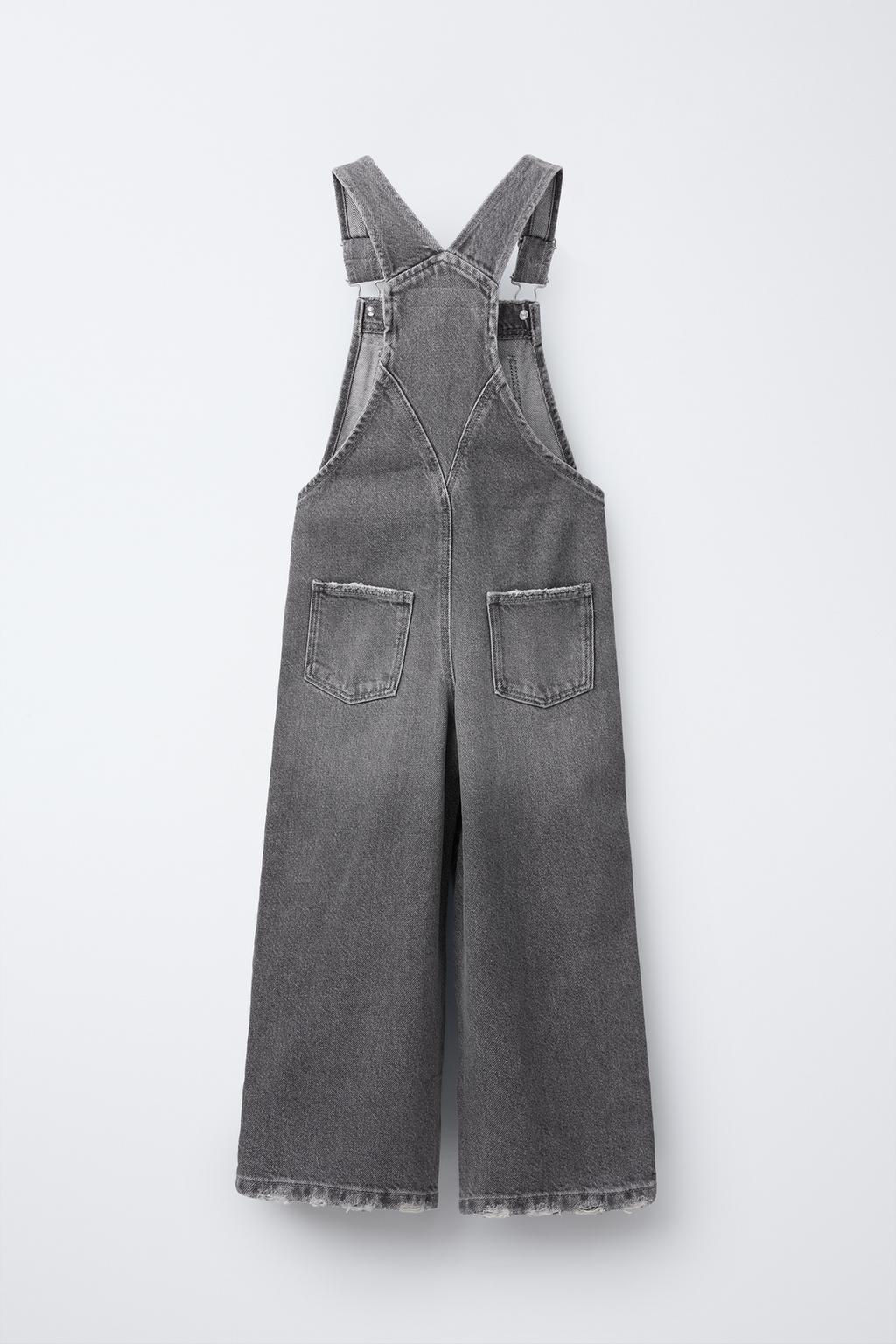LONG DENIM DUNGAREES - Zara фото 2