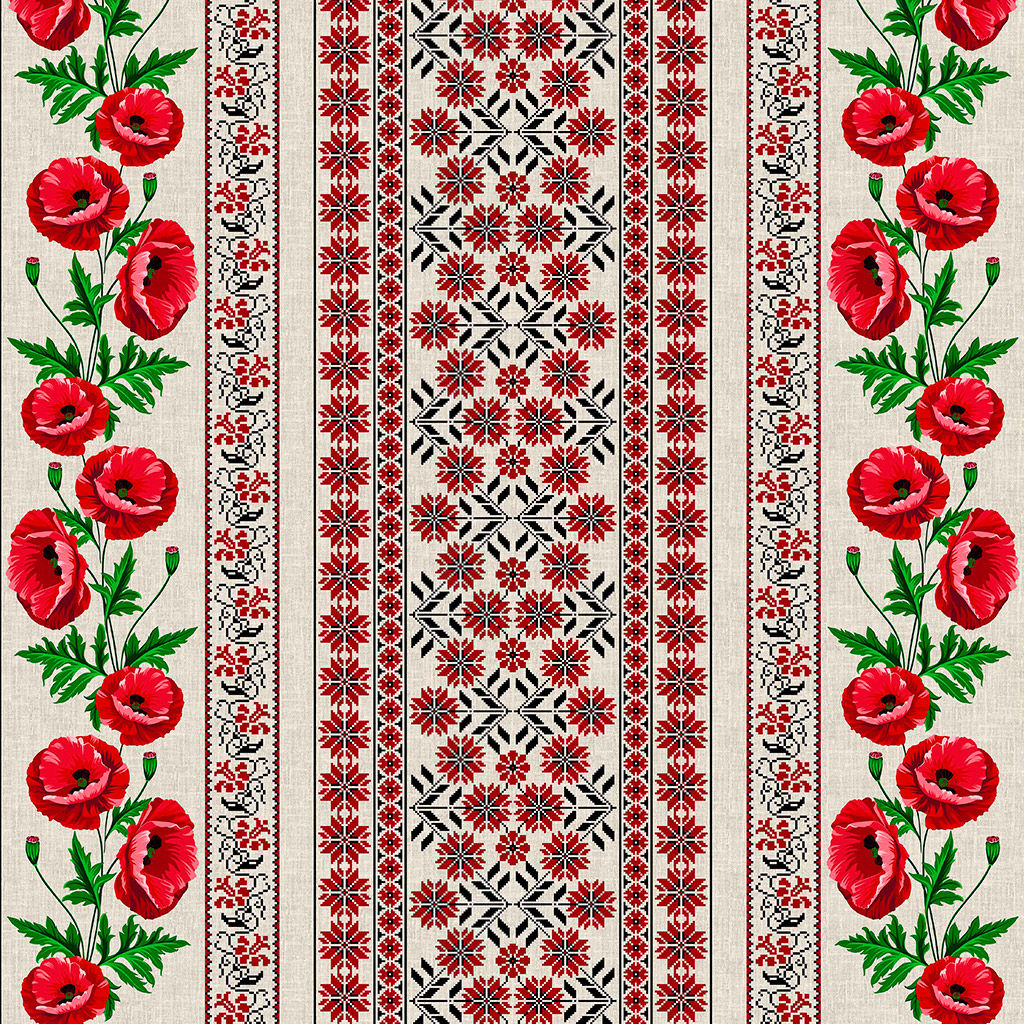 Мир Вам Скатерть 180х145см, длина стола до 140см, на 6 персон, хлопок Комфорт 171г/м2, Домашняя мода (Россия)  фото 5