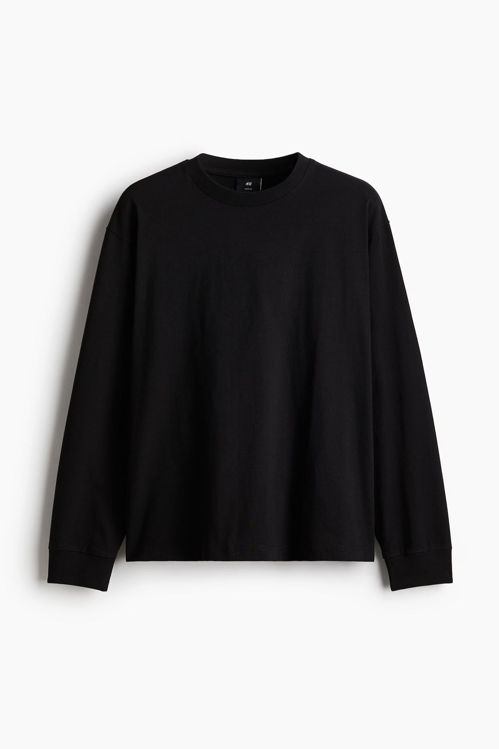 Camiseta de manga larga en punto Loose Fit - H&m фото 5