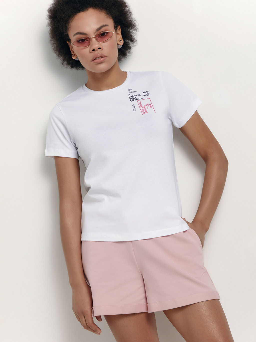 CONTE Футболка из хлопка On earth LD 1661 white
