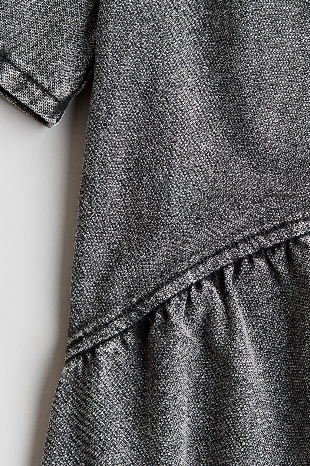 Vestido de punto efecto denim - H&m фото 2