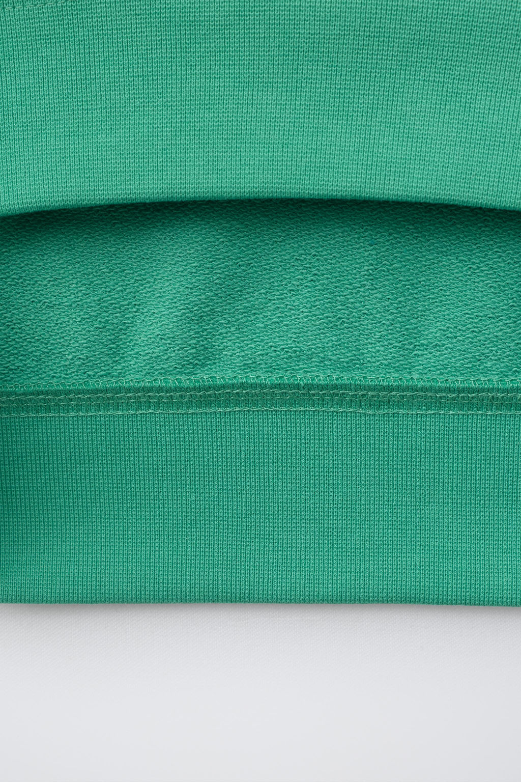 SUDADERA MANGA CORTA TEXTO RELIEVE / Azul pato - Zara фото 4