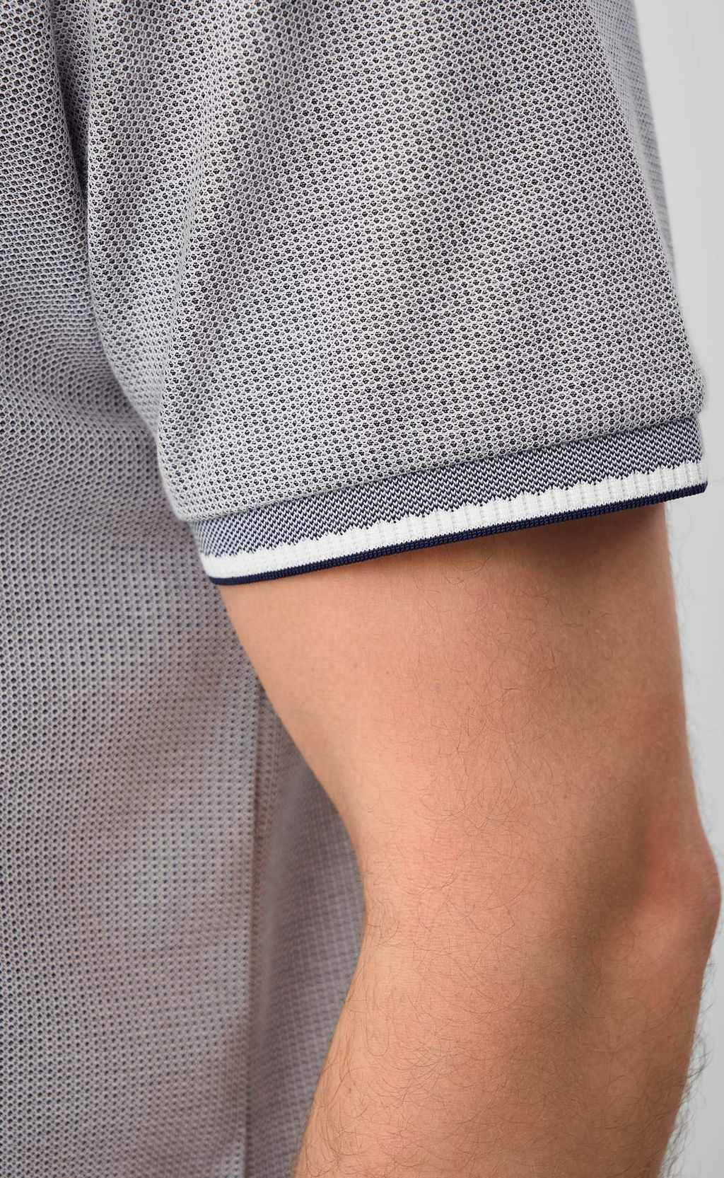 Поло муж. F511-07-815 grey - Fine joyce фото 6