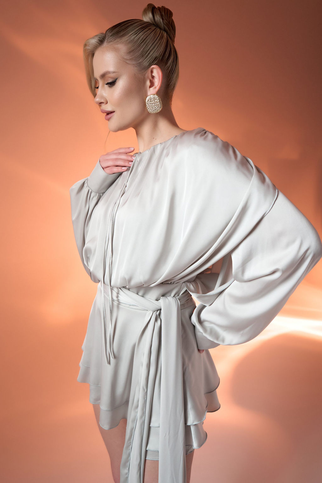 Платье Муза (жемчужный) - Эльза фото 7