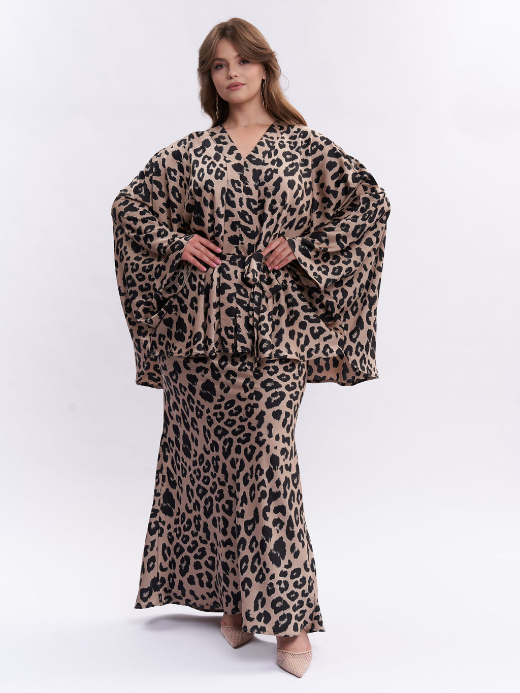 Атласная юбка TUB20637LEO18 - Артесса фото 2