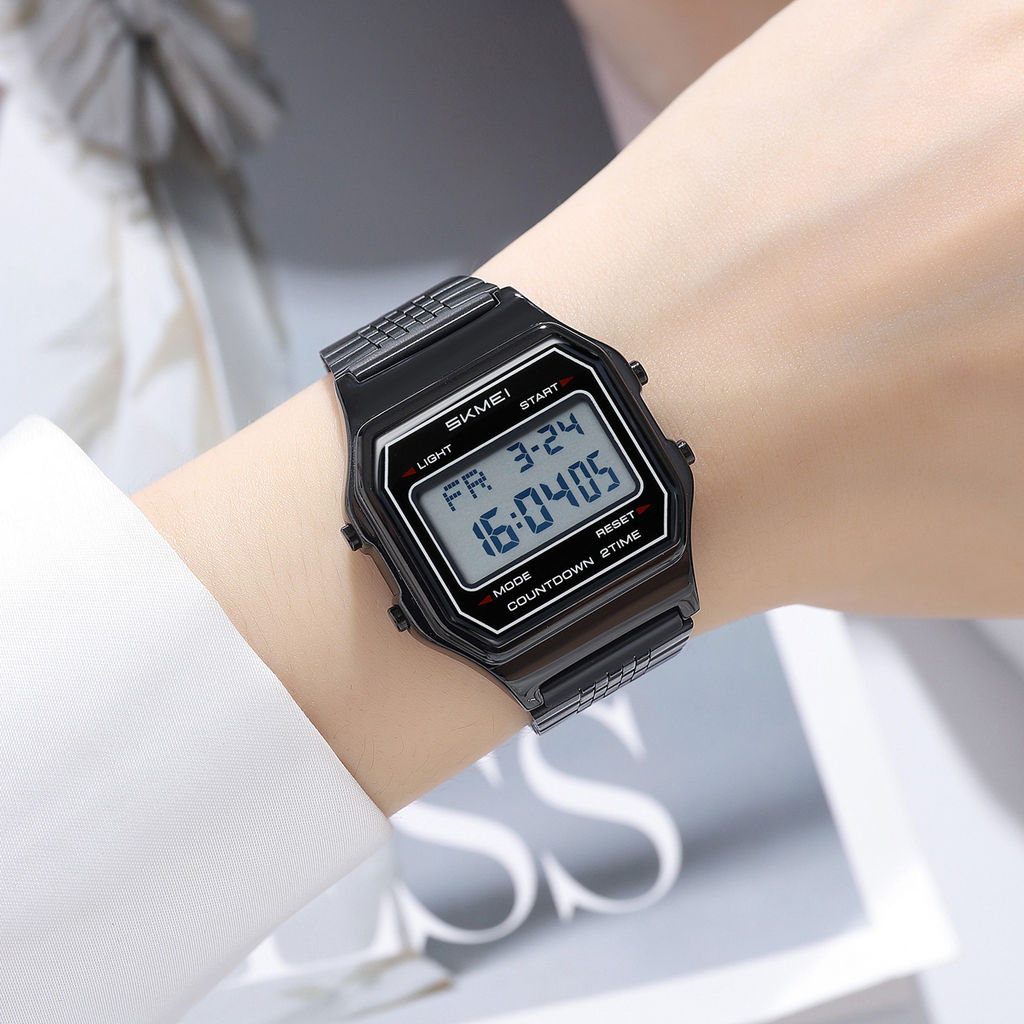 Часы наручные Skmei мужские электронные спортивные 2465black-white