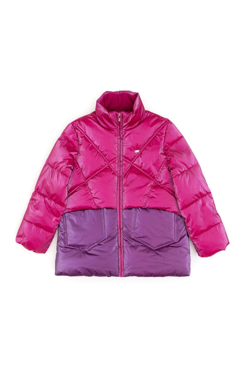 Пальто цвета фуксии для девочки Неожиданная скидка в корзине