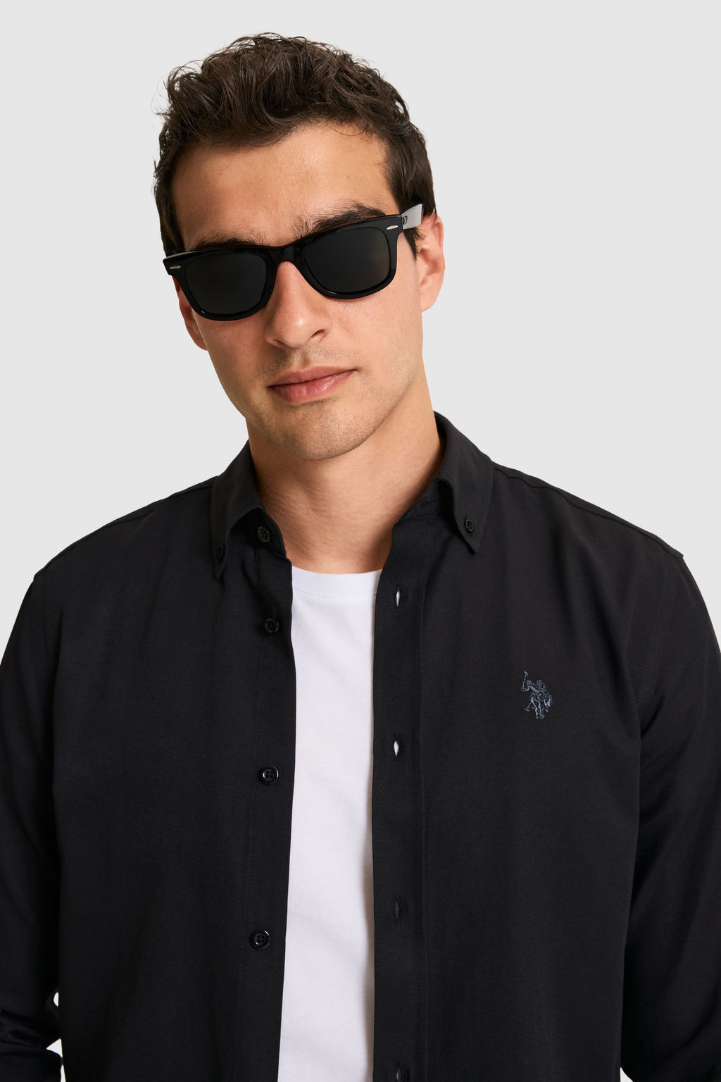 Erkek Siyah Uzun Kollu Basic G_mlek - U.s. polo assn фото 2
