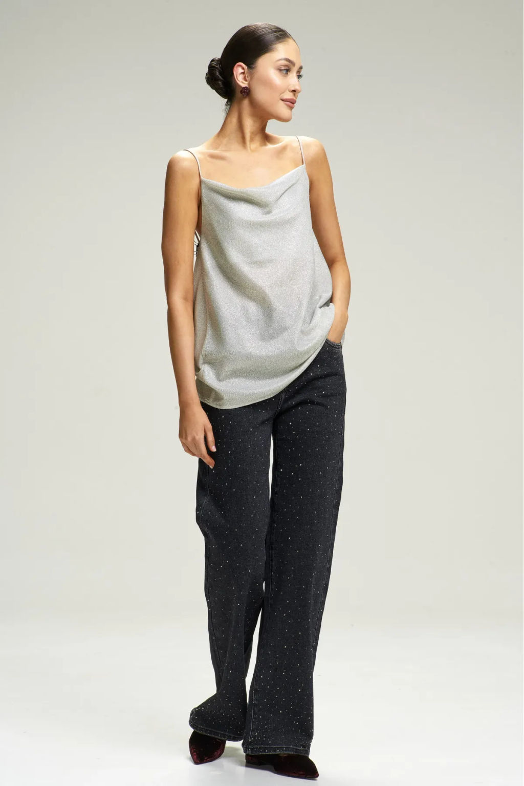 Топ на тонких бретелях Shine Bright