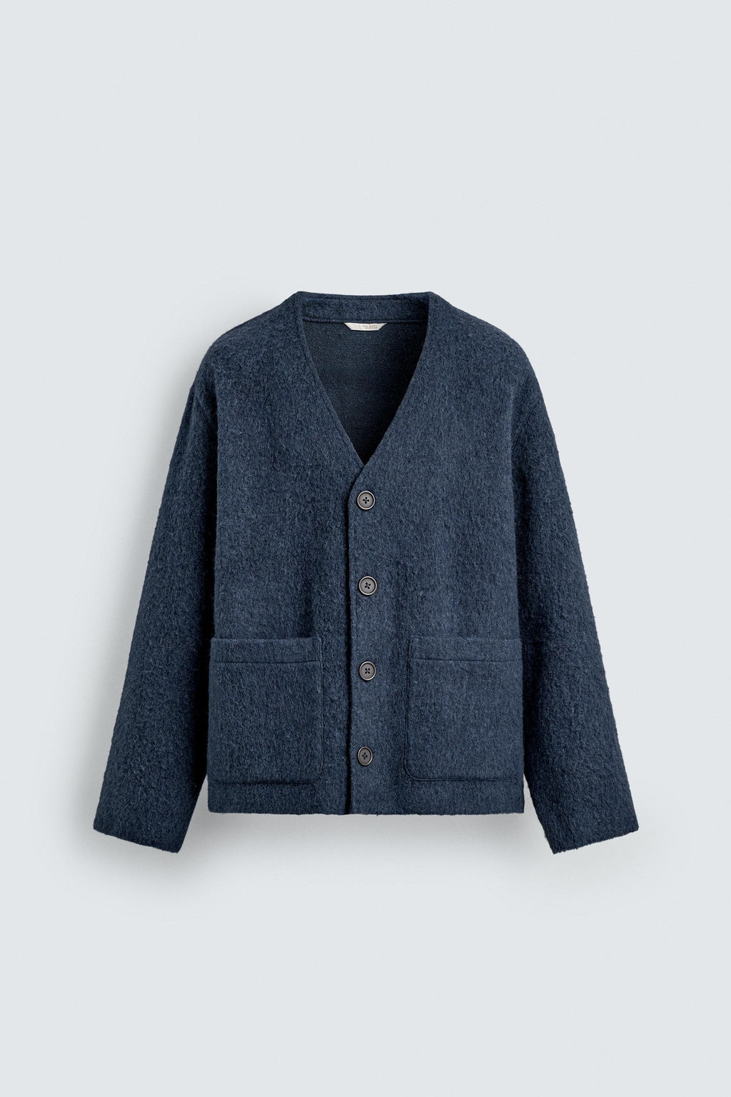 TEXTURED WOOL CARDIGAN - Zara фото 6