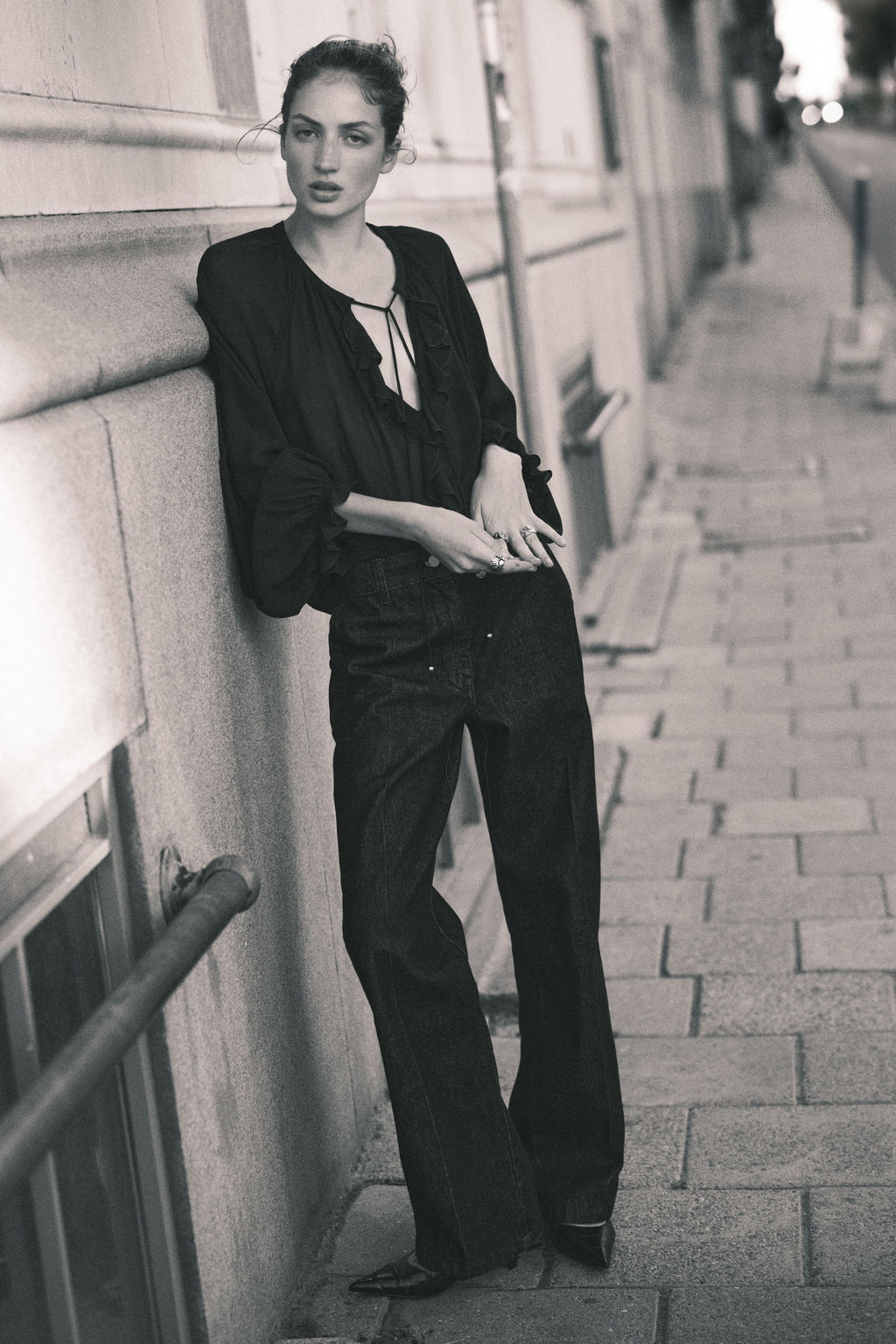 Wide High Jeans - H&m фото 7