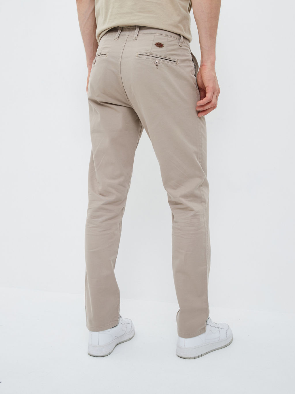 Мужские брюки зауженного кроя - Mossmore фото 11