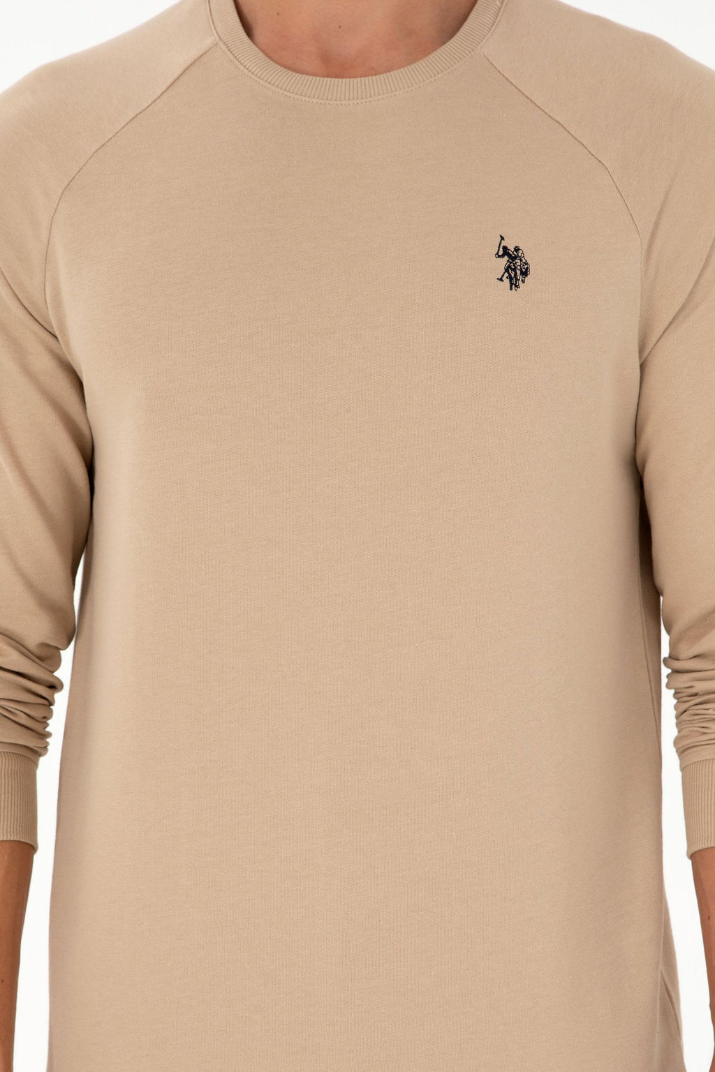 Мужская базовая толстовка песочного цвета Неожиданная скидка в корзине - U.s. polo assn фото 7