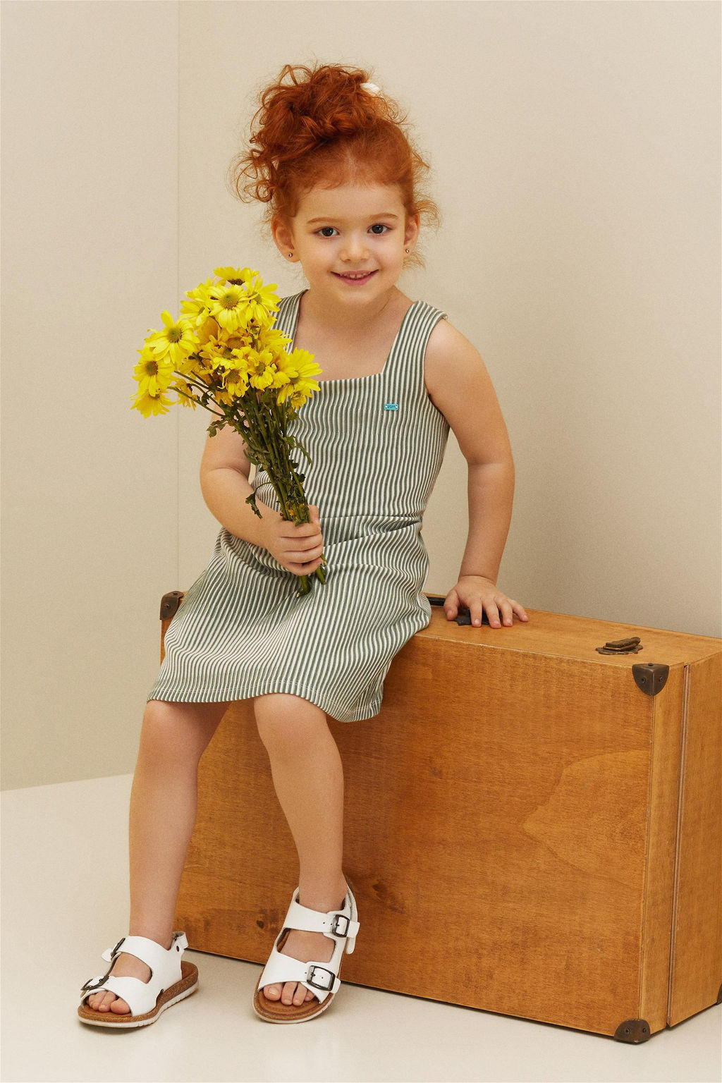 U. S. Polo Assn Мятное трикотажное платье для девочки - U.s. polo assn фото 5