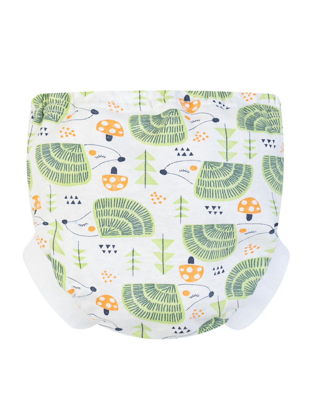 Трусы детские салатовые ежики