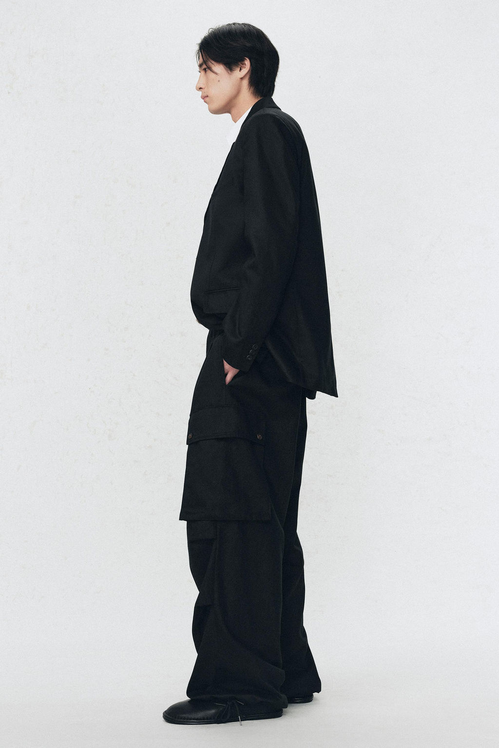 RELAXED FIT SUIT BLAZER SOSHIOTSUKI X ZARA  фото 2