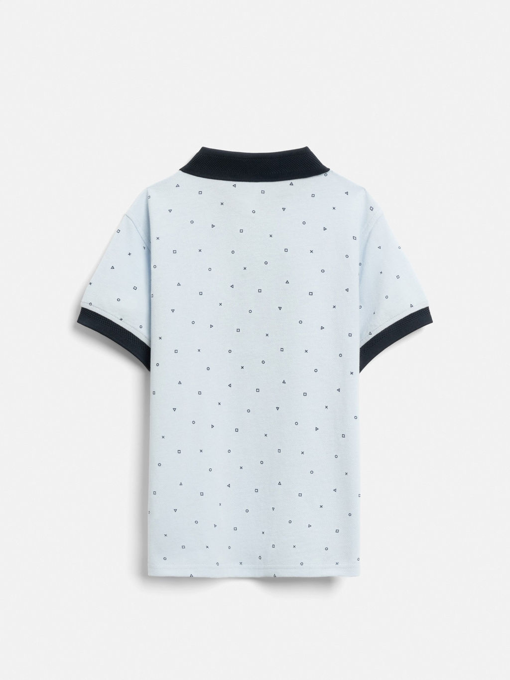 ACOOLA / Сорочка-поло верхняя для мальчиков Fakir синий принт  фото 2