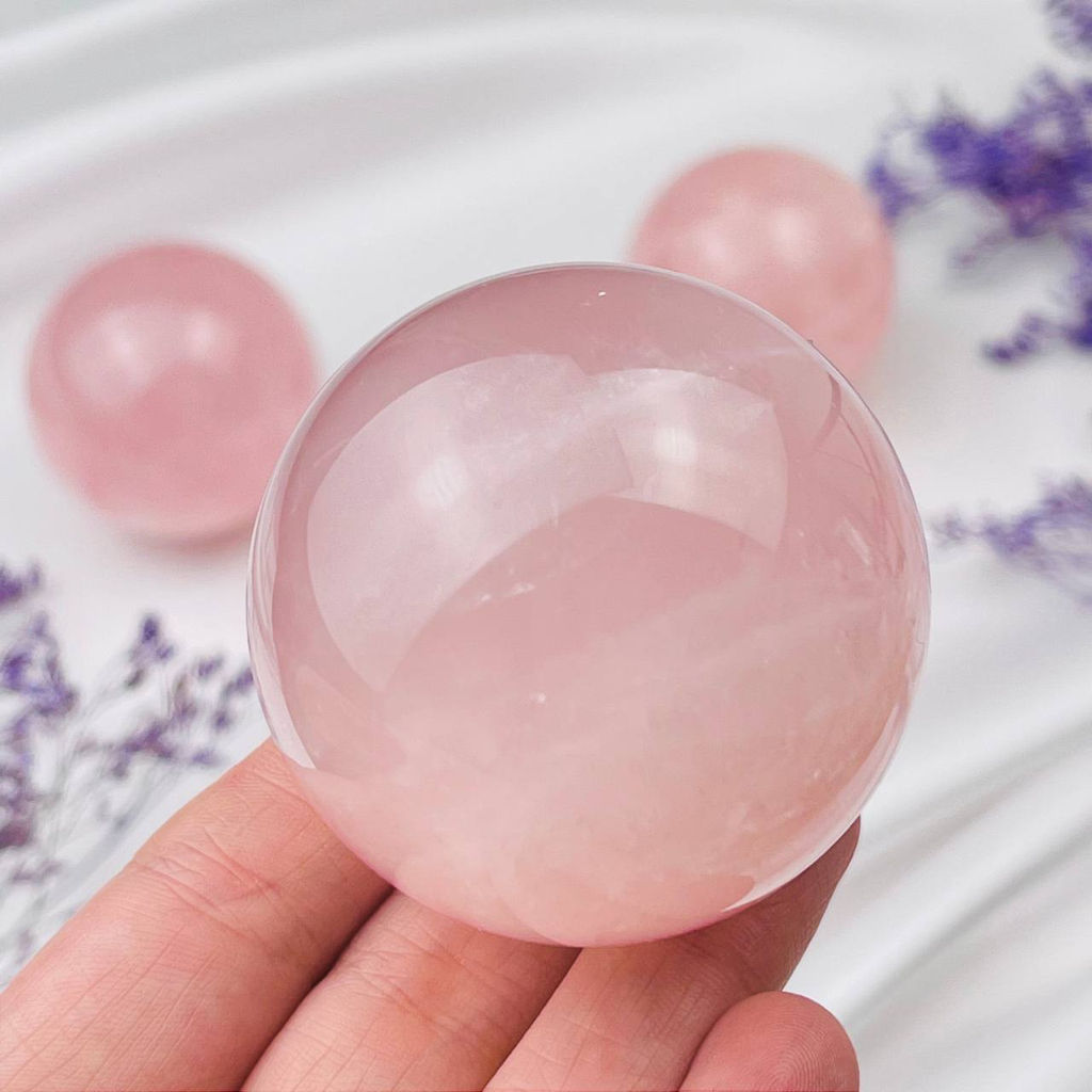 Шар из Розового кварца