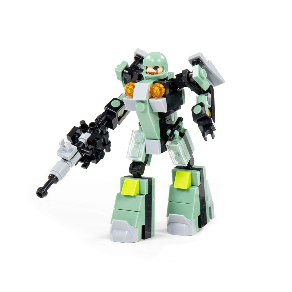 Конструктор Классик Роботы-воины-1.1 (100 элементов) (в коробке) - Полесье фото 5