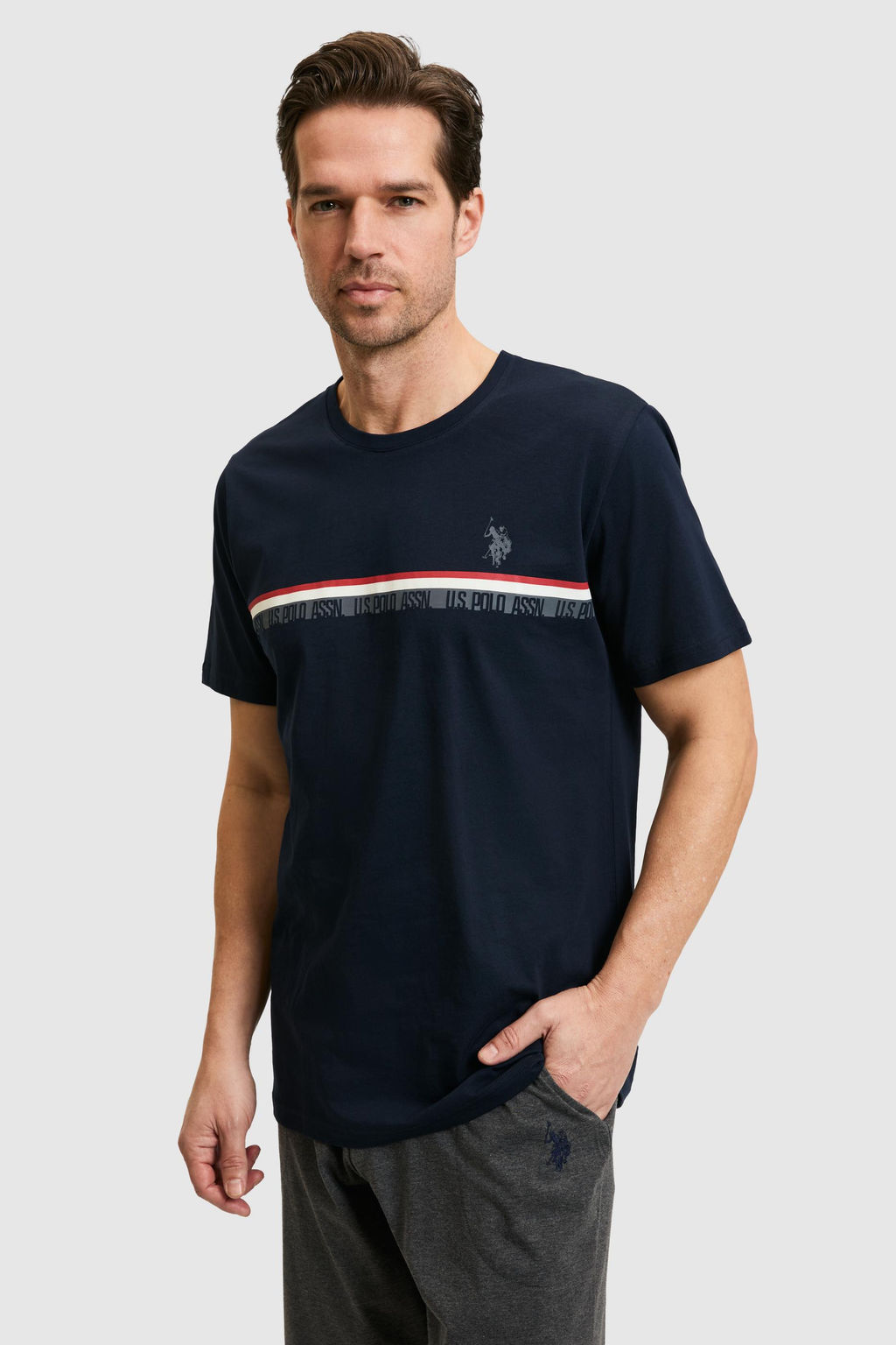 Erkek Lacivert Pijama Tak_m_