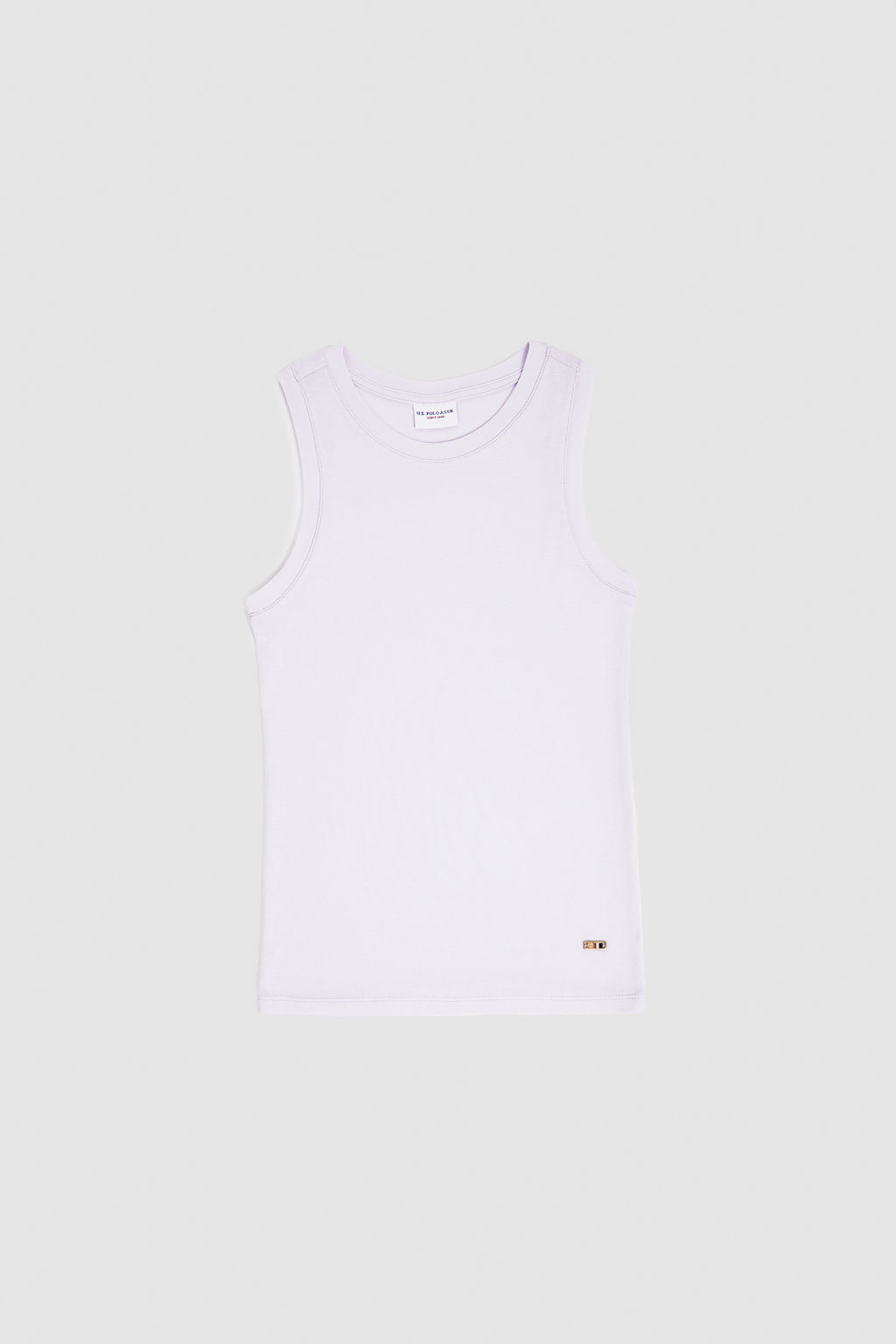 Kad_n Lila Bisiklet Yaka Basic Ti__rt - U.s. polo assn фото 7