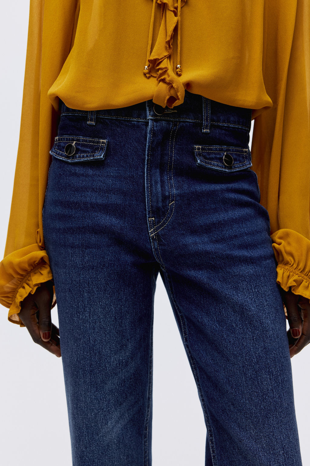 Flared High Jeans - H&m фото 9