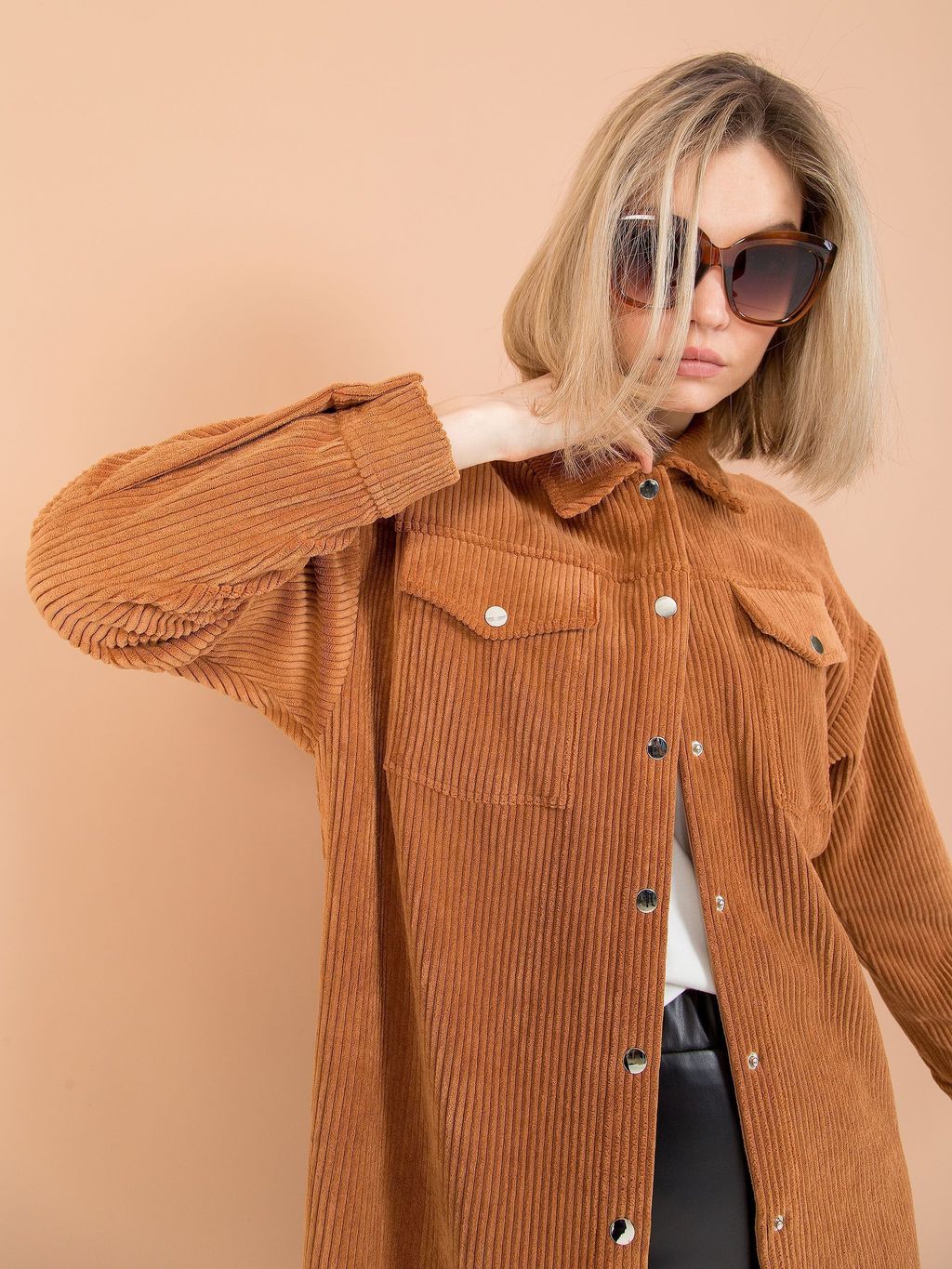 Рубашка вельветовая - Stilla фото 8