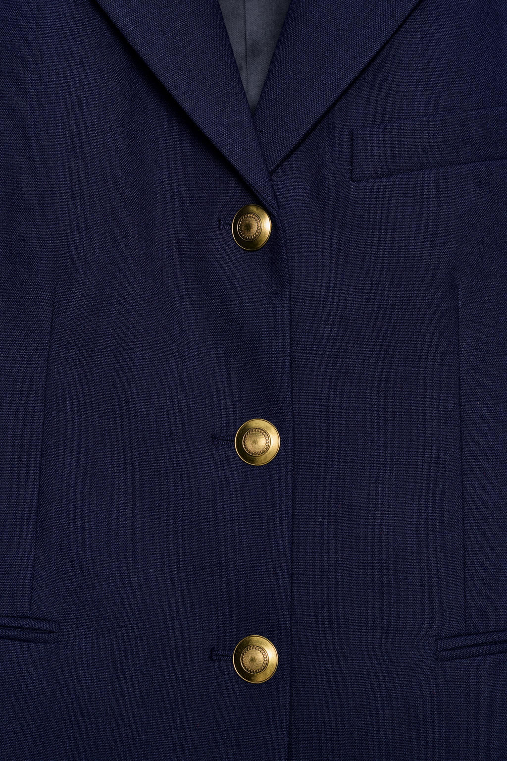 BLAZER BOTONES ZW COLLECTION / Azul?n - Zara фото 5