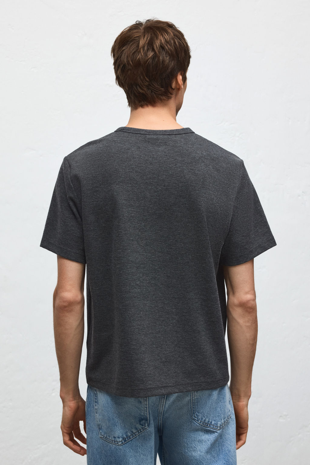 Camiseta gofrada Regular Fit - H&m фото 8