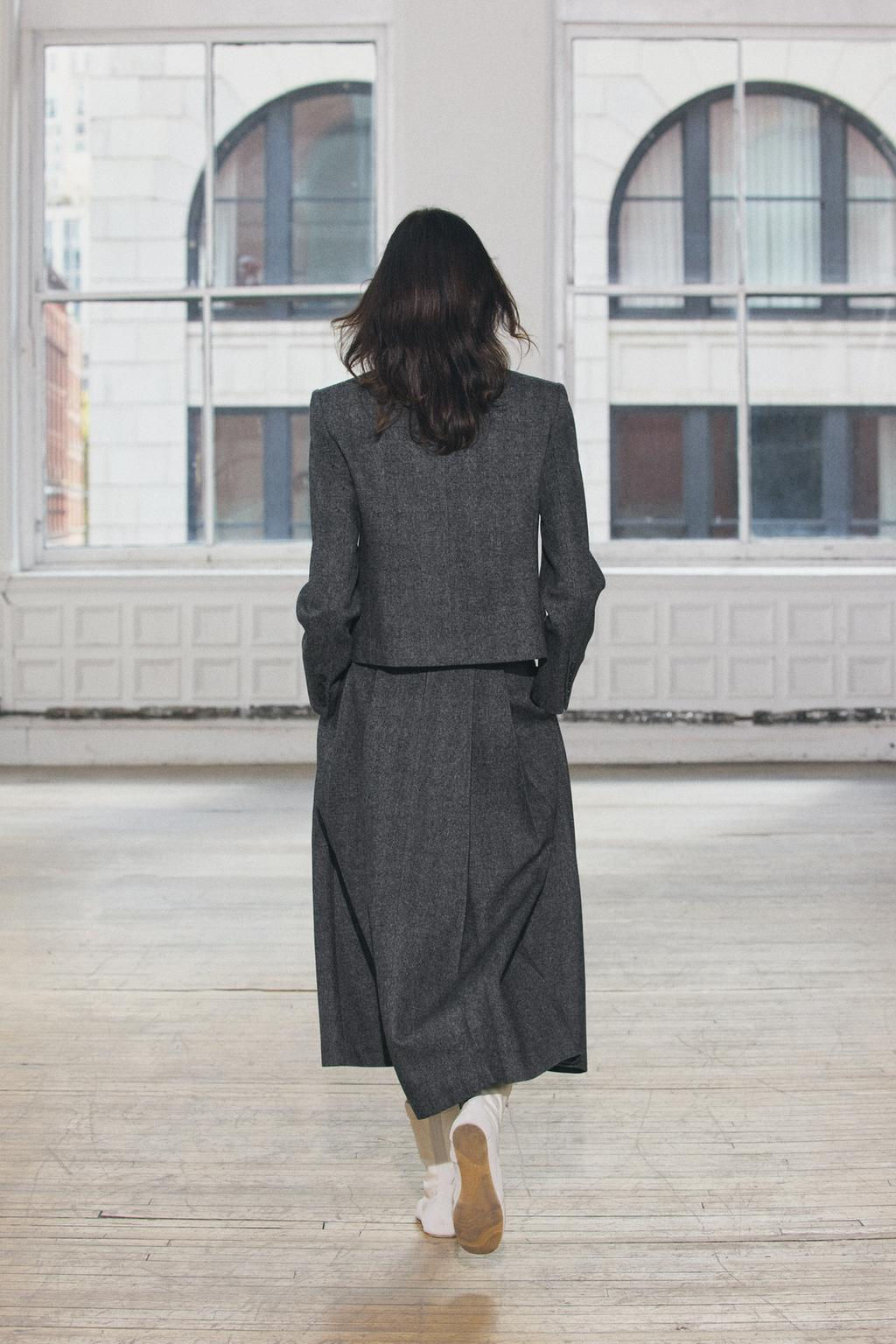 HERRINGBONE WOOL BLAZER ZW COLLECTION - Zara фото 3